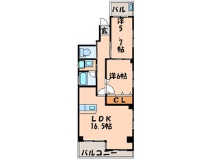 赤田ビルの物件間取画像